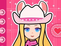 খেলা Paper Doll Diary Chibi Dolls