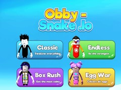 খেলা Obby - Snake .Io