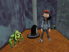 খেলা Haunted Brainrot 3D
