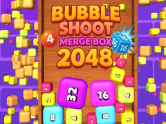 খেলা Bubble Shoot Merge Box 2048