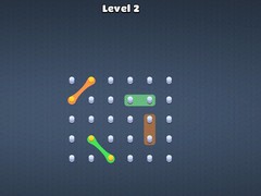 খেলা Move the Rubber Bands Logic puzzle