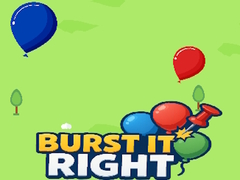 খেলা Burst It Right