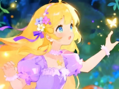 খেলা Jigsaw Puzzle: Firefly Princess