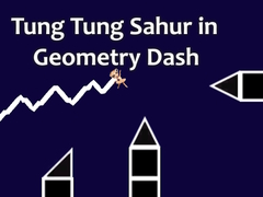 খেলা Tung Tung Sahur in Geometry Dash