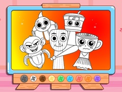 খেলা Coloring Book: Sprunki Italian Brainrot Mod