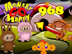 খেলা Monkey Go Happy 968