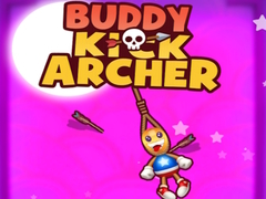 খেলা Buddy Kick Archer