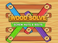 খেলা Screw Nuts Bolts Wood Solve