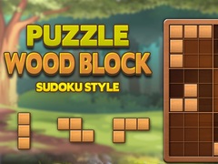 খেলা Puzzle Wood Block