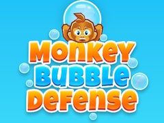 খেলা Monkey Bubble Defense