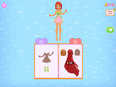 খেলা Anna's Story: Dress Up DIY