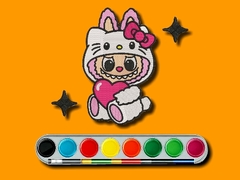 খেলা Labubu Coloring Adventure