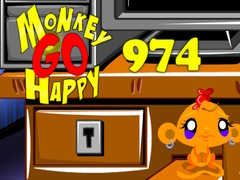 খেলা Monkey Go Happy 974
