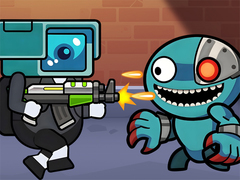 খেলা Space Survival Rainbow Friends Monster