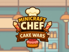 খেলা Minicraft Chef Cake Wars