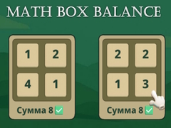 খেলা Math Box Balance