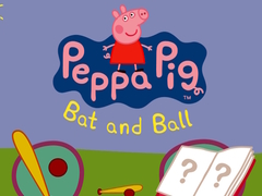 খেলা Peppa Pig Bat and Ball