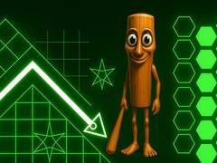 খেলা Tung Tung Sahur in Geometry Dash