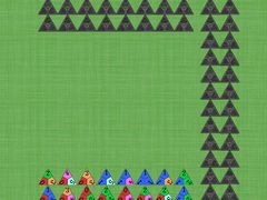 খেলা Triminos Dominoes Triangles