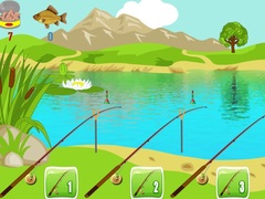 খেলা Fishing With Three Rods