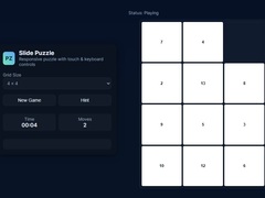 খেলা Sliding Puzzle