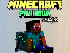 খেলা Minecraft Parkour Trials