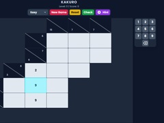 খেলা Puzzler Kakuro