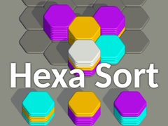 খেলা Hexa Sort