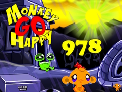 খেলা Monkey Go Happy 978