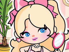 খেলা Jigsaw Puzzle: Aha World Barbie Dollhouse