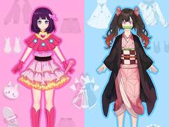 খেলা Anime Doll - DIY Cosplay Girl