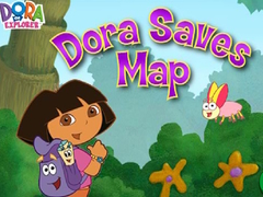 খেলা Dora The explorer  Saves Map
