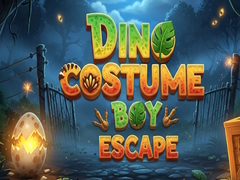 খেলা Dino Costume Boy Escape