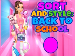 খেলা Sort and Style: Back to School