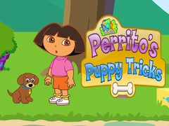 খেলা Dora the Explorer Perrito's Puppy Tricks