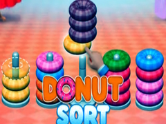 খেলা Donut Sort