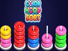 খেলা Color Hoop Sort