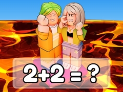 খেলা Math Lava: Tower Race