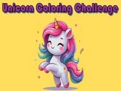 খেলা Unicorn Coloring Challenge