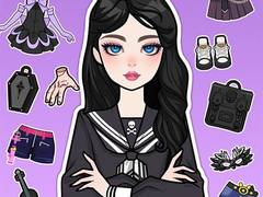 খেলা Magical Diary: Paper Dress Up