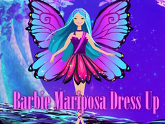 খেলা Barbie Mariposa Dress Up