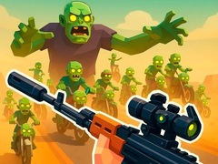 খেলা Zombie Road: Shooter with Destruction