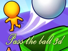 খেলা Pass the ball 3d