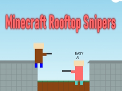 খেলা Minecraft Rooftop Snipers