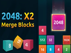খেলা 2048:X2 Merge Blocks