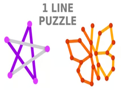 খেলা 1 LINE Puzzle