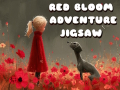 খেলা Red Bloom Adventure Jigsaw