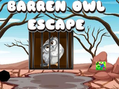 খেলা Barren Owl Escape