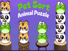 খেলা Pet Sort Animal Puzzle