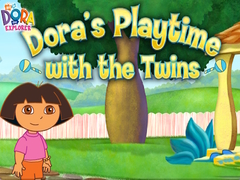 খেলা Dora the Explorer Dora's Playtime with the Twins